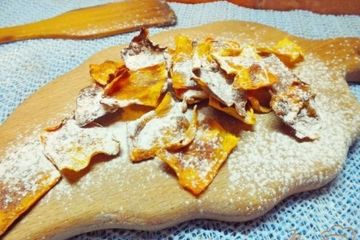 фото рецепта Десерт из хрустящей тыквы