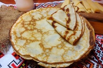 фото рецепта Русские блинчики которые не надо смазывать