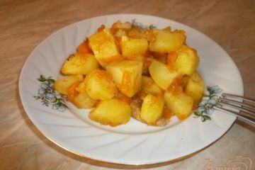фото рецепта Картофель тушеный