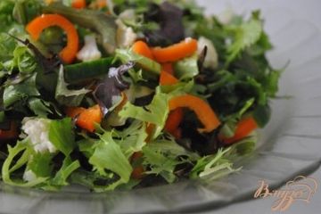 фото рецепта Салат с цветной капустой