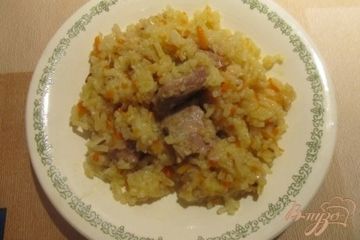 фото рецепта Плов быстрый (упрощенный вариант)
