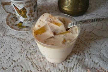фото рецепта Желейный десерт с персиком и корицей