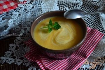 фото рецепта Суп-пюре из тыквы с корневым сельдереем