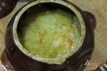 фото рецепта Цветная капуста с курочкой запеченая в горшочках