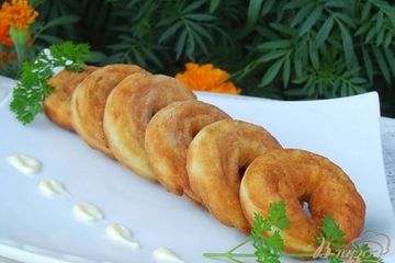 фото рецепта Праздничный картофельный гарнир «Крученики»