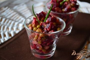 фото рецепта Винегрет с тунцом