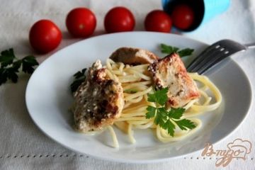 фото рецепта Филе индейки в горчично-яичном маринаде