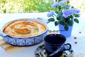 фото рецепта Молдавская вертута с яблоками, орехами и корицей