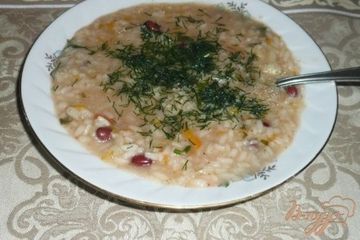 фото рецепта Похлебка с фасолью и цветной капустой