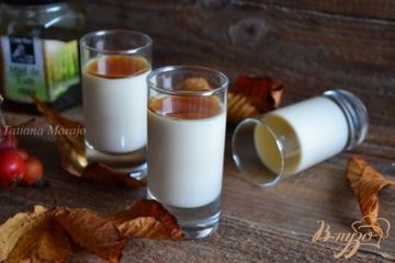 фото рецепта Медовая панна-котта