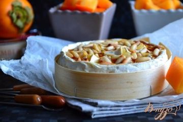 фото рецепта Камамбер фондю с медом и орешками