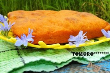 фото рецепта Картофельный пирог на томатном тесте
