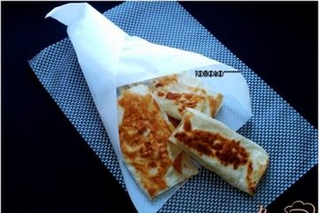 фото рецепта А-ля кесадилья с курицей и ананасом