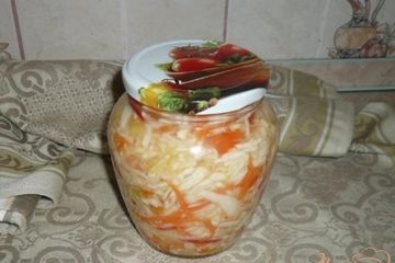 фото рецепта Маринованный капустный салат долгого хранения
