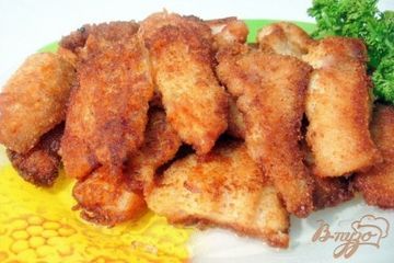 фото рецепта Палочки из пангасиуса