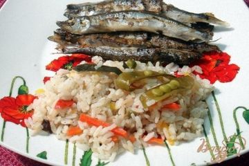 фото рецепта Мойва запеченная с прованскими травами