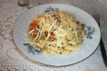 фото рецепта Макароны с мясным соусом