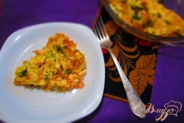 фото рецепта Запеченный минтай с овощами