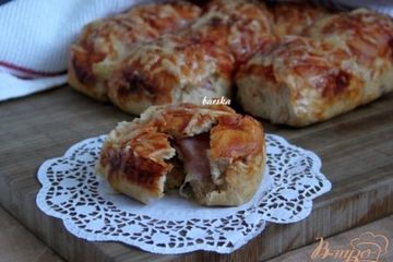 фото рецепта Булочки со вкусом пиццы