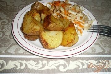 фото рецепта Картофель, запеченный в пакете
