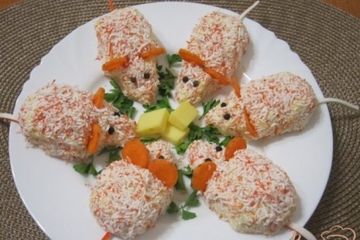 фото рецепта Закуска Мышки