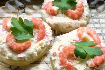 фото рецепта Праздничная закуска с ананасом