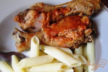 фото рецепта Куриная голень под соусом