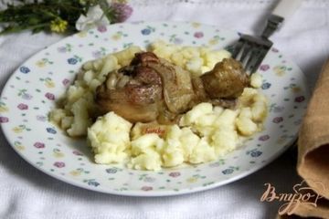 фото рецепта Пикантные куриные голени