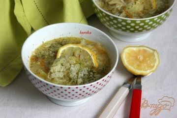 фото рецепта Луковый суп с капустой
