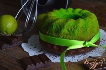 фото рецепта Лаймово-шоколадный кекс