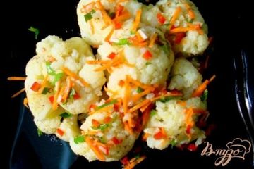 фото рецепта Салат из цветной капусты