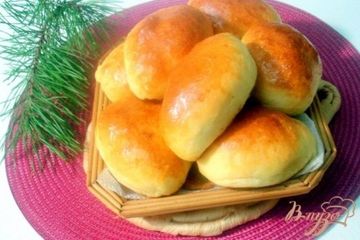 фото рецепта Воздушное дрожжевое тесто и пирожки с ним