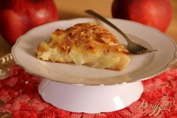 фото рецепта Яблочный пирог с  хрустящей корочкой