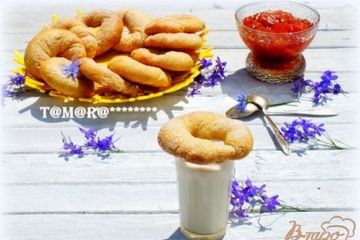 фото рецепта Сахарные колечки