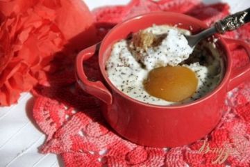 фото рецепта Горячие мини-запеканки с геркулесом, творогом, маком и абрикосами