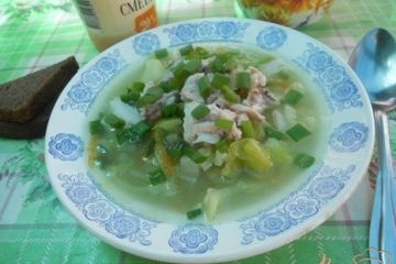 фото рецепта Щи из молодой капусты