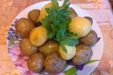 фото рецепта Картошка по-морскому