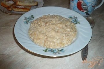 фото рецепта Овсяная каша с яблоком