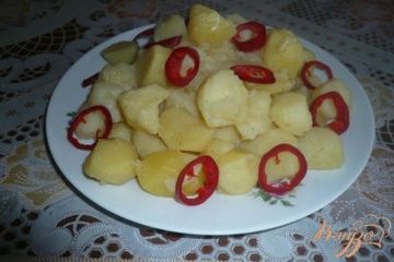 фото рецепта Постный тушеный картофель