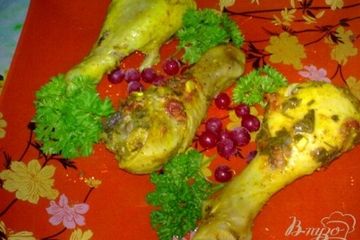 фото рецепта Куриные ножки в смородине