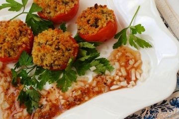 фото рецепта Помидоры под хлебной корочкой