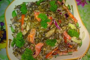 фото рецепта Салат из морской капусты