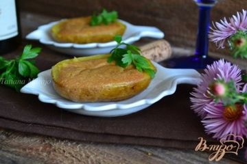 фото рецепта Картофель с гусиным паштетом
