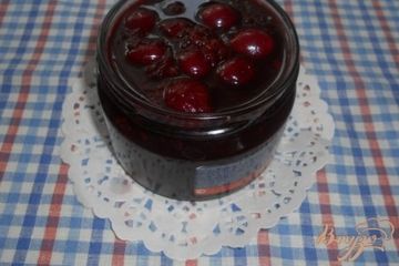 фото рецепта Варенье вишневое, с ароматом кофе и какао