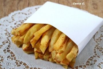 фото рецепта Картофель фри без масла