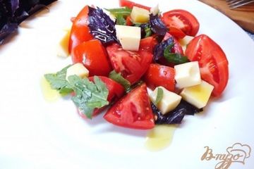 фото рецепта Салат с рукколой и сыром
