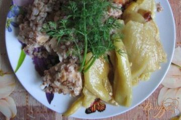 фото рецепта Гречка томленная с мясом