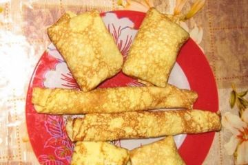 фото рецепта Блинчики с мяском