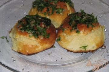 фото рецепта Пампушки с чесноком