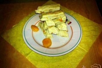 фото рецепта Сливочное печенье с курагой